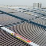 太阳能热水器厂家 大型集热管太阳能热水工程