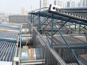 太阳能热水器采暖